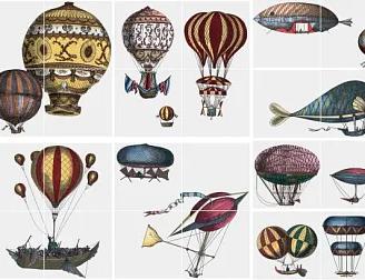 MACCHINE VOLANTI - PIERO FORNASETTI