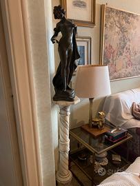 Scultura in bronzo francese 1900