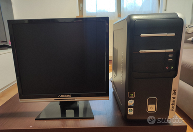 Px desktop con monitor da 17"