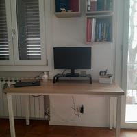 Scrivania bianca 140x60