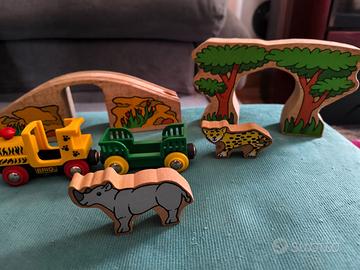 Brio safari pista trenino