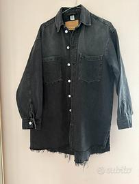 Camicia over lunga jeans