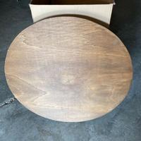 Tavola in legno rotonda per botte o altro
