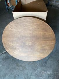 Tavola in legno rotonda per botte o altro