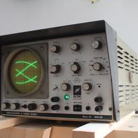 oscilloscopio anni 70 a tubo catodico rad-tronic