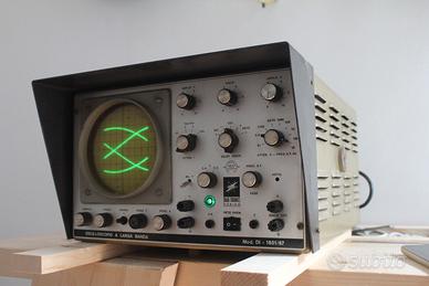 oscilloscopio anni 70 a tubo catodico rad-tronic