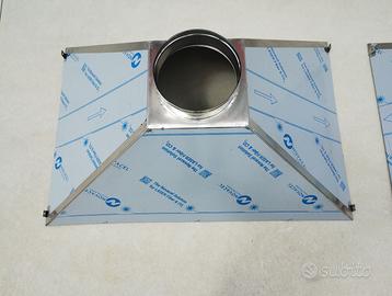 Cappa in Acciaio Inox cm.100x70