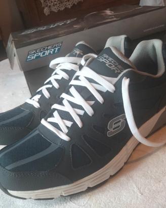 Scarpe Skechers sport blu scuro n. 47