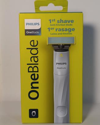 Philips Rasoio OneBlade 1st Shave Anti Frizione