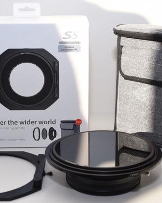 Holder NiSi S5, con polarizzatore per Nikon 14 24