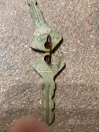 Chiavi auto epoca numerate RARE