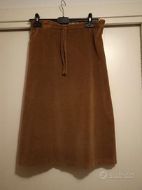 Gonna vintage in velluto