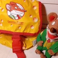 Geronimo Stilton con libretto zainetto 2001/2002 