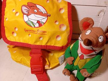 Geronimo Stilton con libretto zainetto 2001/2002 