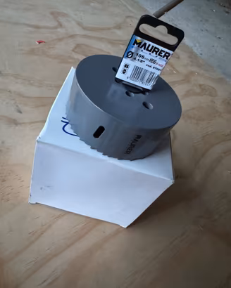 Segha a tazza per legno plastica e cartongesso