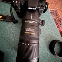 Obbiettivo 70.200 2.8 attacco nikon apo