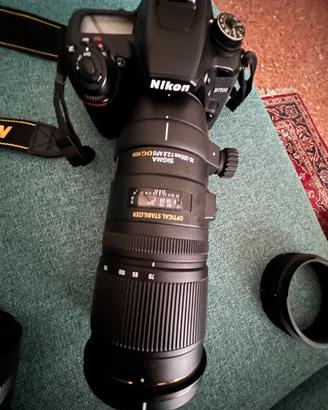 Obbiettivo 70.200 2.8 attacco nikon apo