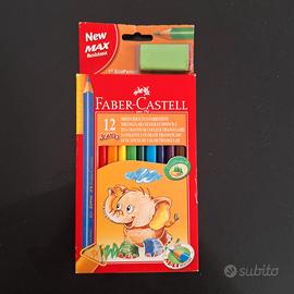 Matite Colorate Jumbo 12 Pezzi Faber-Castell