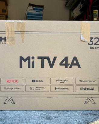 MI tv ANDROID 4 A 32 pollici DISNEY NETFLIX, YT