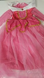 Costume  carnevale  bambina principessa - 7/8 anni