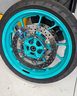 cerchio ruota anteriore mt07 perfetto come nuovo