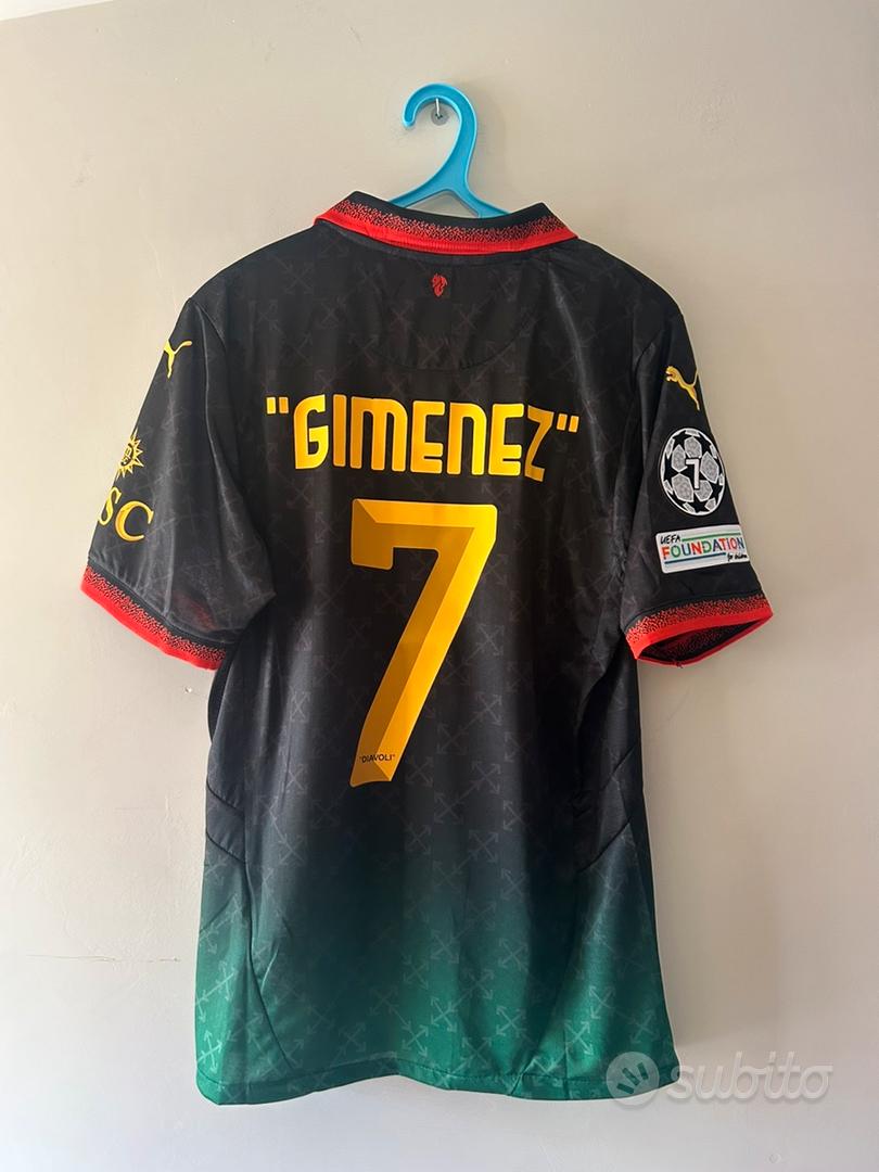 Maglia Puma x Milan x Off-White Nero Gimenez Abbigliamento e