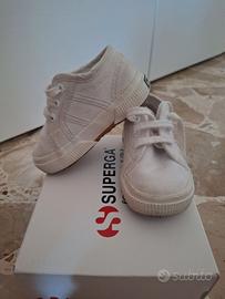 Superga tela bianca 20