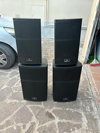 Casse acustiche amplificate
