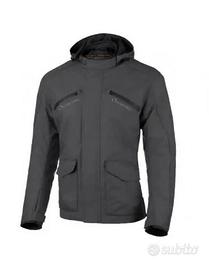 GIACCA MOORE MODELLO F4 GRIGIA CON CAPPUCCIO REMOV