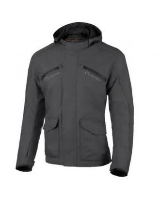 GIACCA MOORE MODELLO F4 GRIGIA CON CAPPUCCIO REMOV