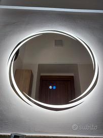 Specchio led rotondo 60 cm