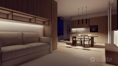 Colico - Luminoso open space 60 mq