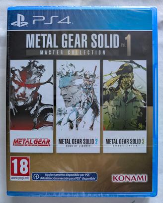 MGS Master Collection Vol.1 - PS4/PS5 (sigillato)