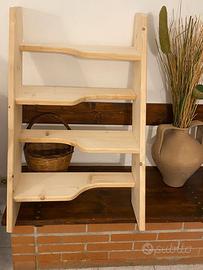 scala salvaspazio, gradini alternati