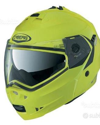 Casco modulare Caberg Duke II hivizion con Pinlock