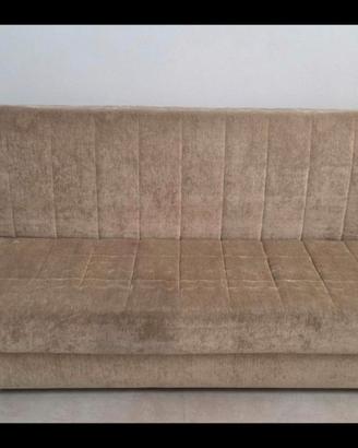 divano letto piazza e mezza con contenitore