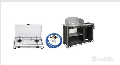 Set cucina da campeggio