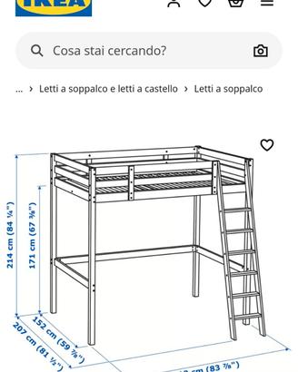 Letto Soppalco IKEA 