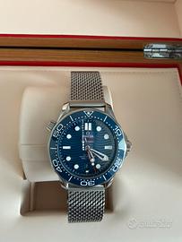 Omega Seamaster diver 300m +bracciale maglia Omega