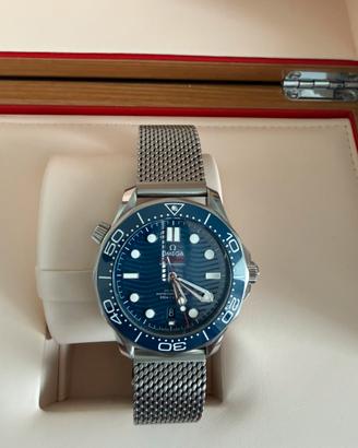 Omega Seamaster diver 300m +bracciale maglia Omega