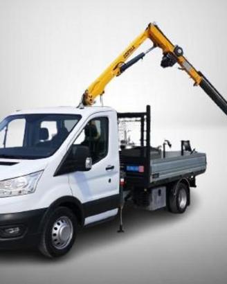 Ford Transit 350 2.0 tdci 170cv Cassone+Gru v...