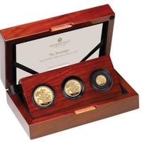 Sterlina TRITTICO 2026 mezza e 1/4  Proof 650 pz.