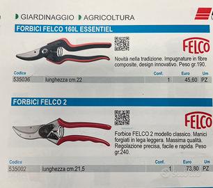 Forbici potare Felco 2 e Felco 160L nuove