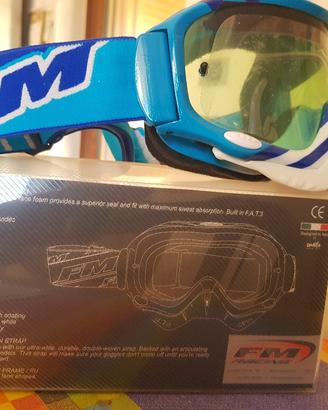Maschera motocross FM RACING