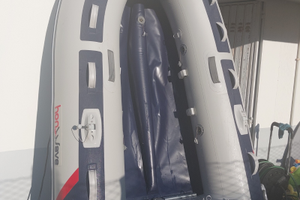 Tender gommone honwave t25 paiolo in alluminio