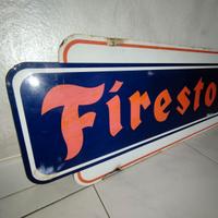 Firestone insegna smaltata