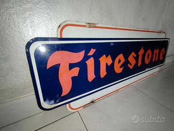 Firestone insegna smaltata