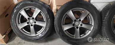 Cerchi in lega Fiat 500 X R17" + pneumatici
