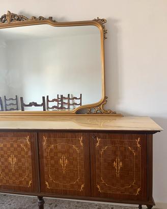 Credenza con specchio