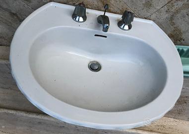 Lavandino lavabo bagno epoca forma  a conchiglia